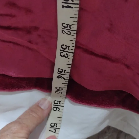 Vintage Gilligan & O Malley velour gown/robe, sz medium - Picture 11 of 12